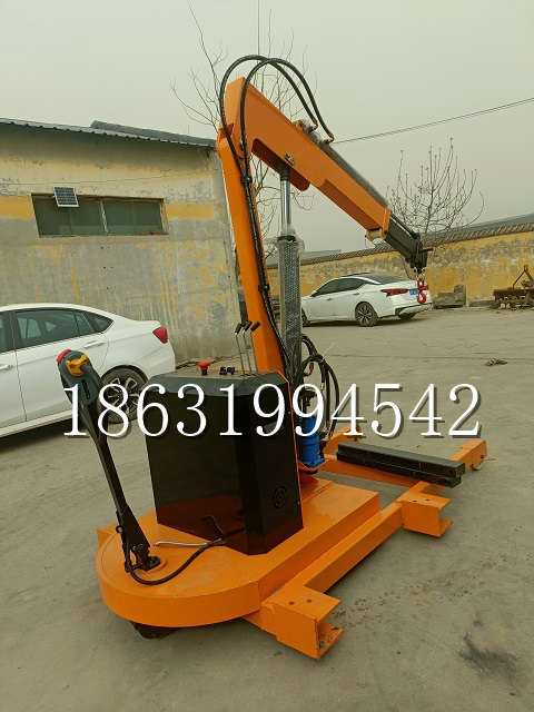 霍州市自卸车厢随车吊 自制轮式四不像起重机 四驱平板吊 5吨 贵盛